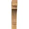 Ekena Millwork Imperial Block Rough Sawn Bracket, Western Red Cedar, 4"W x 18"D x 22"H BKT04X18X22IMP05RWR - alternate 4